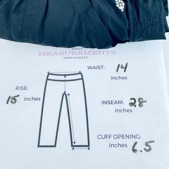 Free People Movement Womens The Way Home Jogger Pants Size M Warmup Black - Picture 10 of 10